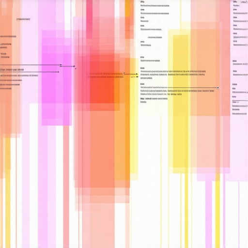 Heatmap illustrating layered customer interaction data and future trend predictions.