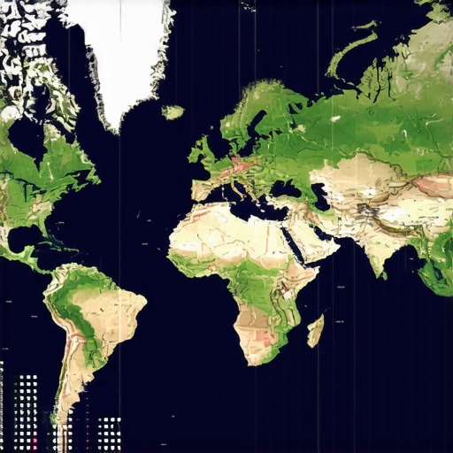 Screenshot of a comprehensive map analytics dashboard with data insights