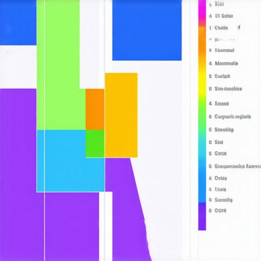 Google Maps Analytics Breakdown Infographic illustrating Google Maps data segments and zones for local SEO optimization.