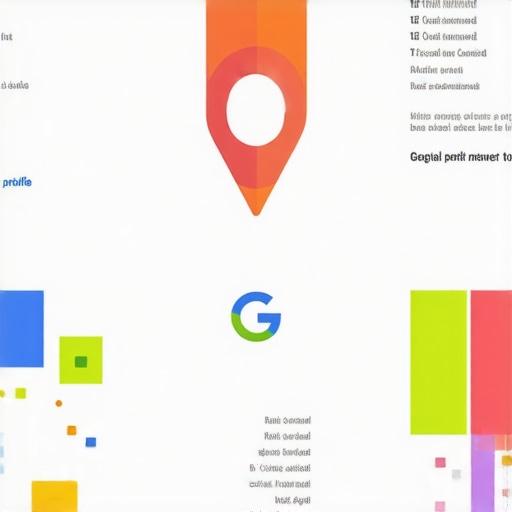 Infographic showing key steps for Google Maps ranking success.