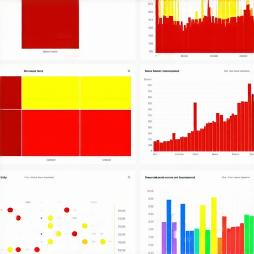 Screenshot of a comprehensive Google Maps analytics dashboard with heatmaps and engagement metrics.